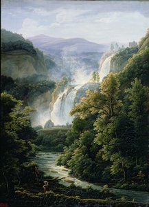 De Caduta delle Marmore Waterval aan de Rivier Velino, 1819